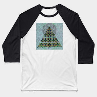 Hypnotic Mountain Baseball T-Shirt